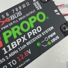 JR Propo 11BPX PRO – 11ch DMSS Receiver Deans connector thumbnail