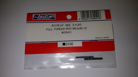 JR80041 - Full Threaded Rod M2.3x20