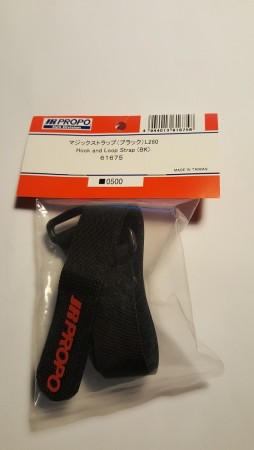 JR61675 - Hook and Loop Strap (BK)