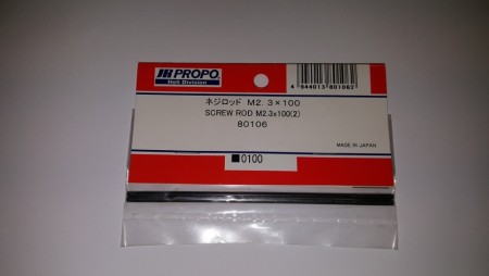 JR80106 - Screw Rod M2.3x100