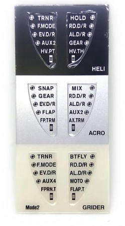 Switch Label for T44 and XG11 (mode 2)